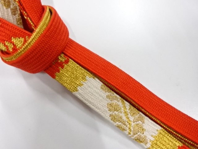  正絹　手組帯締め